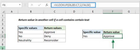 excel if true put value in another cell