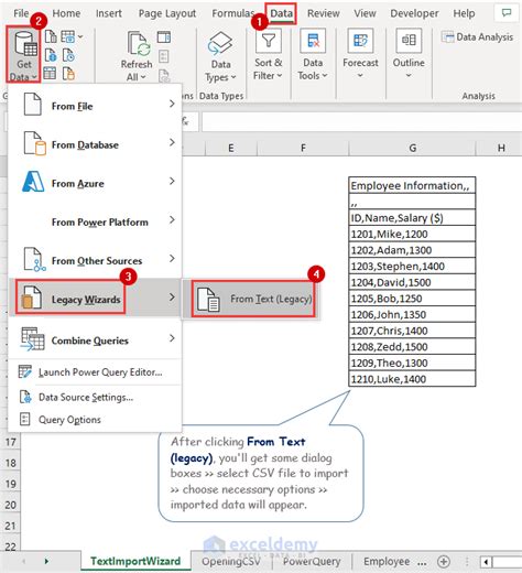 excel import csv with different delimiter