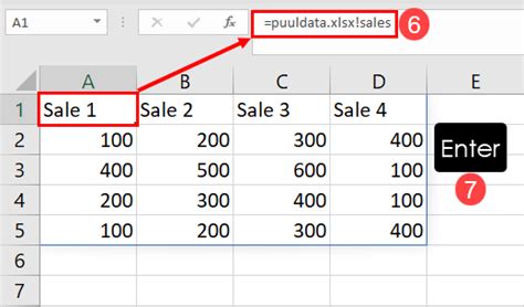 excel import named range from another workbook
