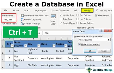 excel in database