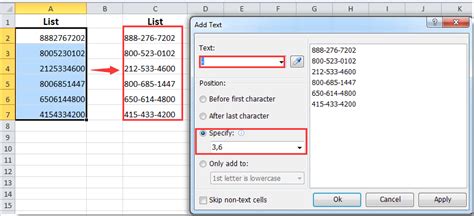 excel insert cell value in middle of text