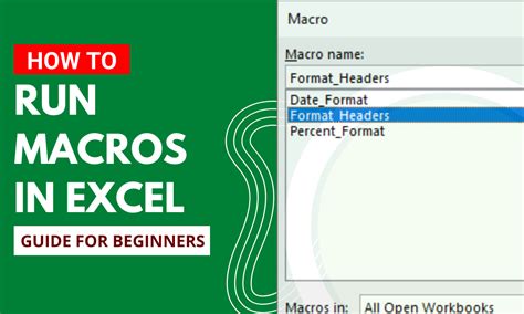 excel is not running macros