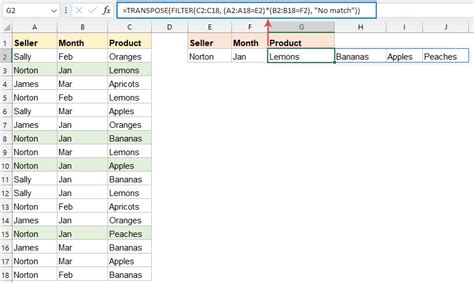excel list values based on multiple criteria