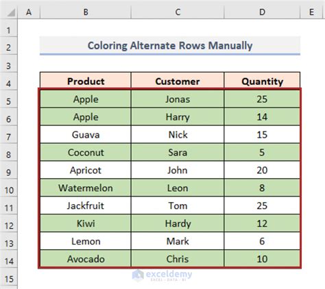 excel mac color row based on cell value