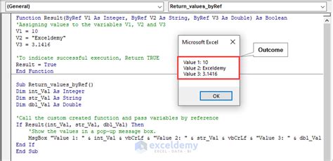 excel macro function return multiple values