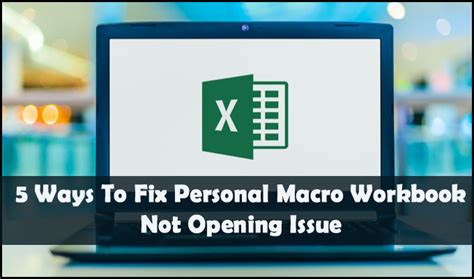 excel macro workbook not opening