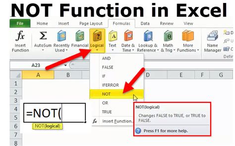 excel not function
