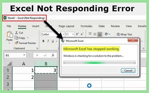excel not responding when copy paste
