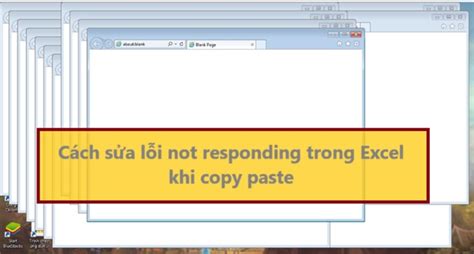 excel not responding when pasting