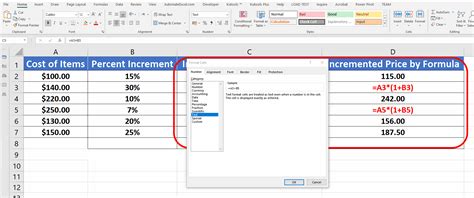 excel not showing formula result in cell