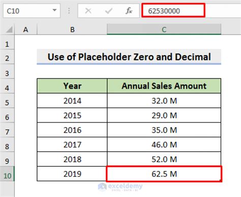 excel number format millions with comma