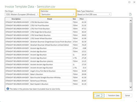 excel open csv set delimiter