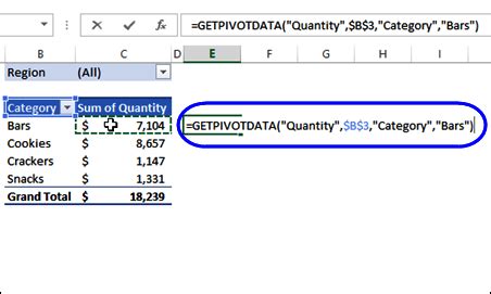 excel pivot table formula reference