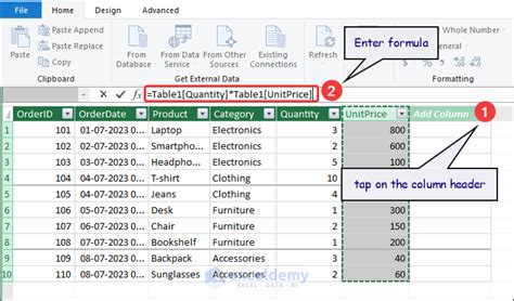 excel power pivot formulas