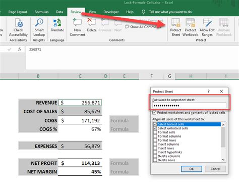 excel shortcut to lock cells in formula