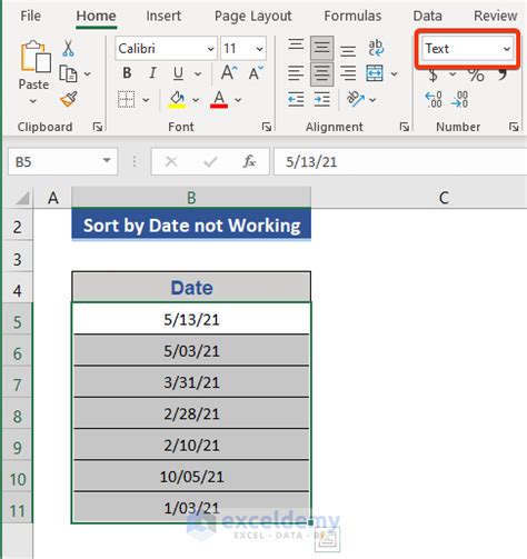 excel sort by date and time not working