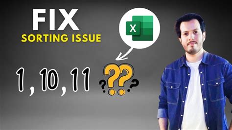 excel sorting issues