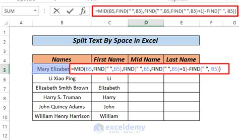 excel split string by character into cells
