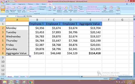 excel spreadsheet formatting tips
