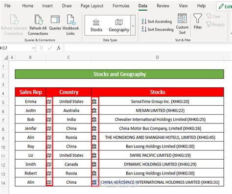 excel stocks function missing