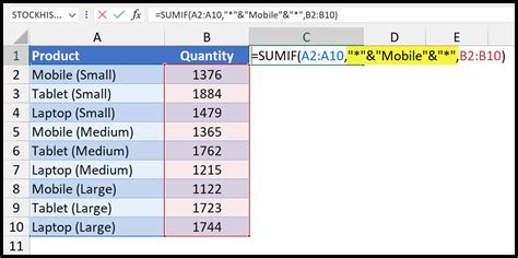 excel sumif contains partial text multiple criteria