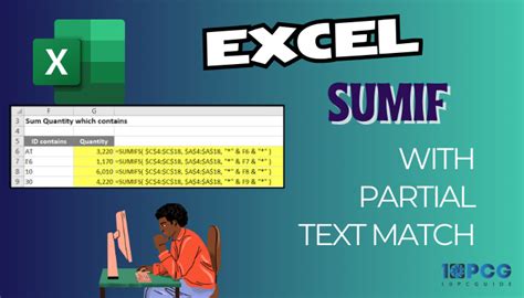 excel sumif criteria partial text