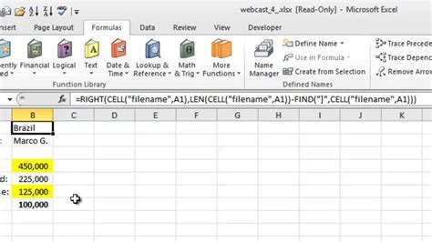 excel tab names formula
