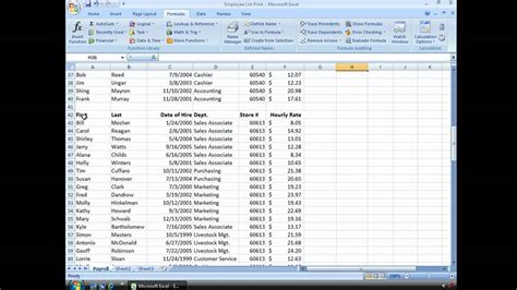 excel table naming convention