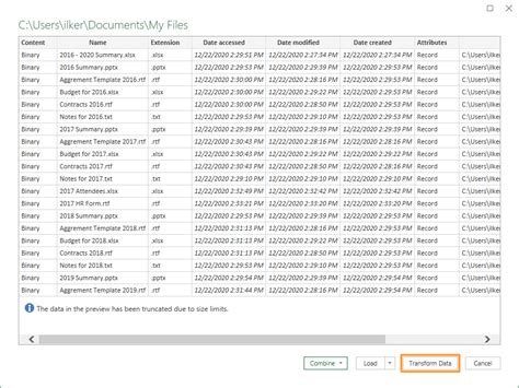 excel template file name