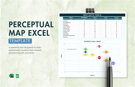 excel template map