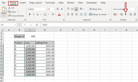 excel text format number with comma