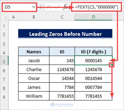 excel text function format codes color