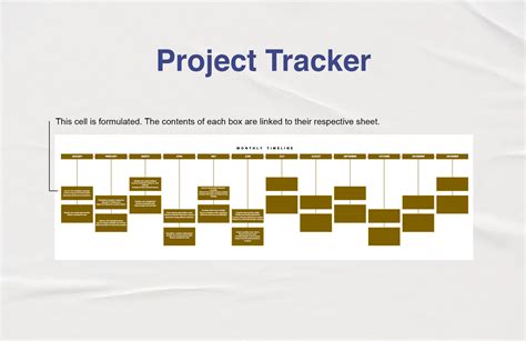 excel timeline template monthly