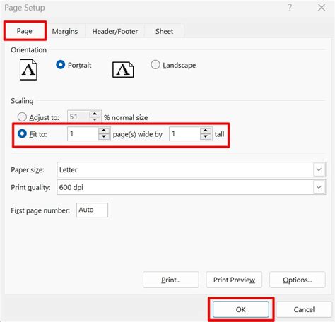 excel to pdf fit page