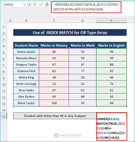 excel using index and match with two criteria