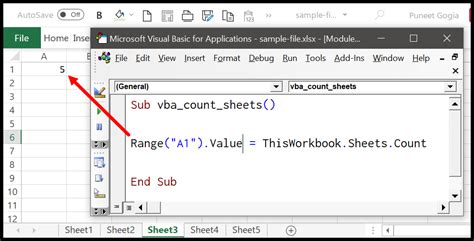 excel vba active workbook sheet name