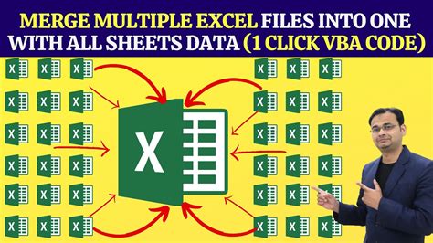 excel vba combine excel files into one