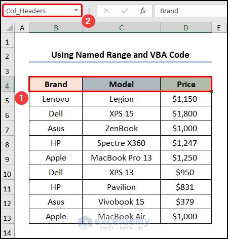 excel vba combobox list from named range