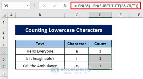 excel vba count specific characters in cell