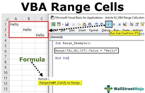 excel vba fill range of cells with same value