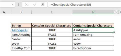 excel vba find special characters in string