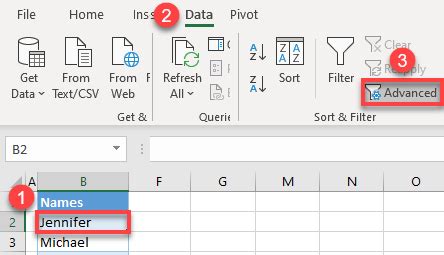 excel vba find unique values in range