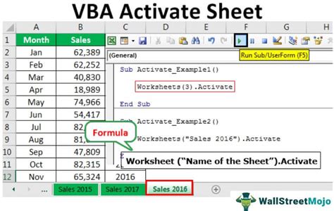 excel vba get active sheet index