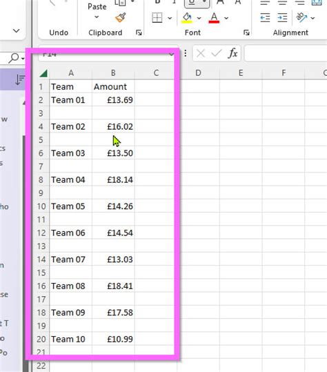 excel vba remove blank rows from table