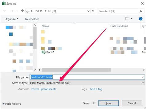 excel vba save filter settings