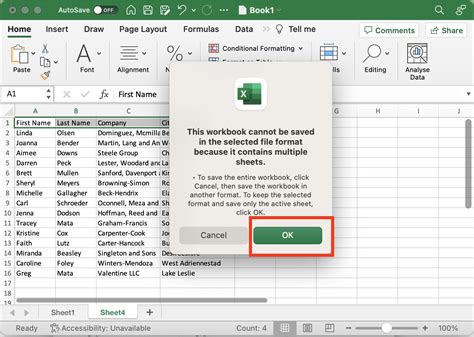 excel vba save selection as csv