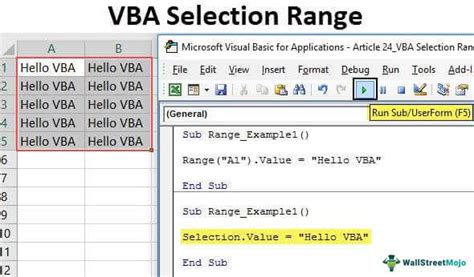 excel vba select named range on another sheet
