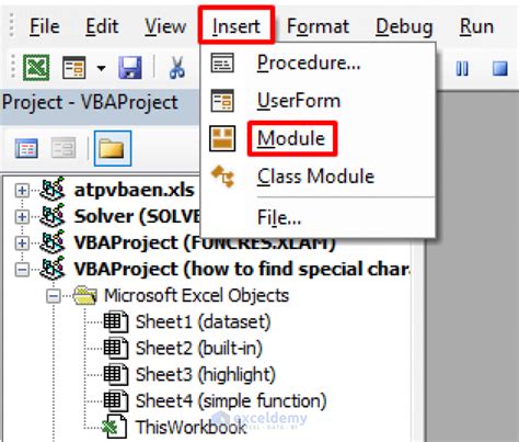 excel vba special character codes