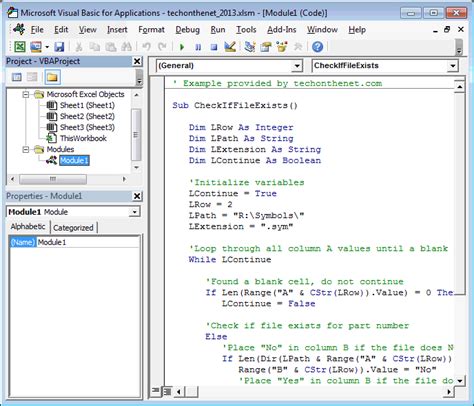 excel visual basic code examples