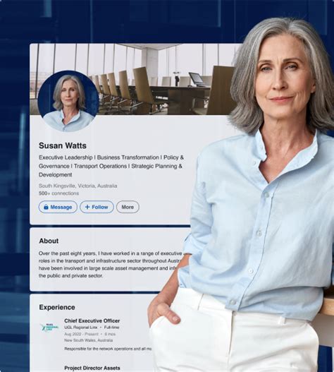 executive linkedin profile examples